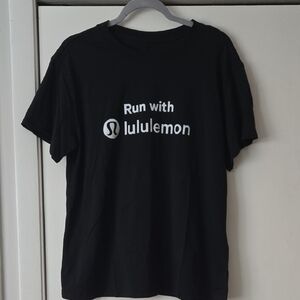 Lululemon All Yours Tee (Screen Printed For Lulu Run Evwnt) Sz. 8